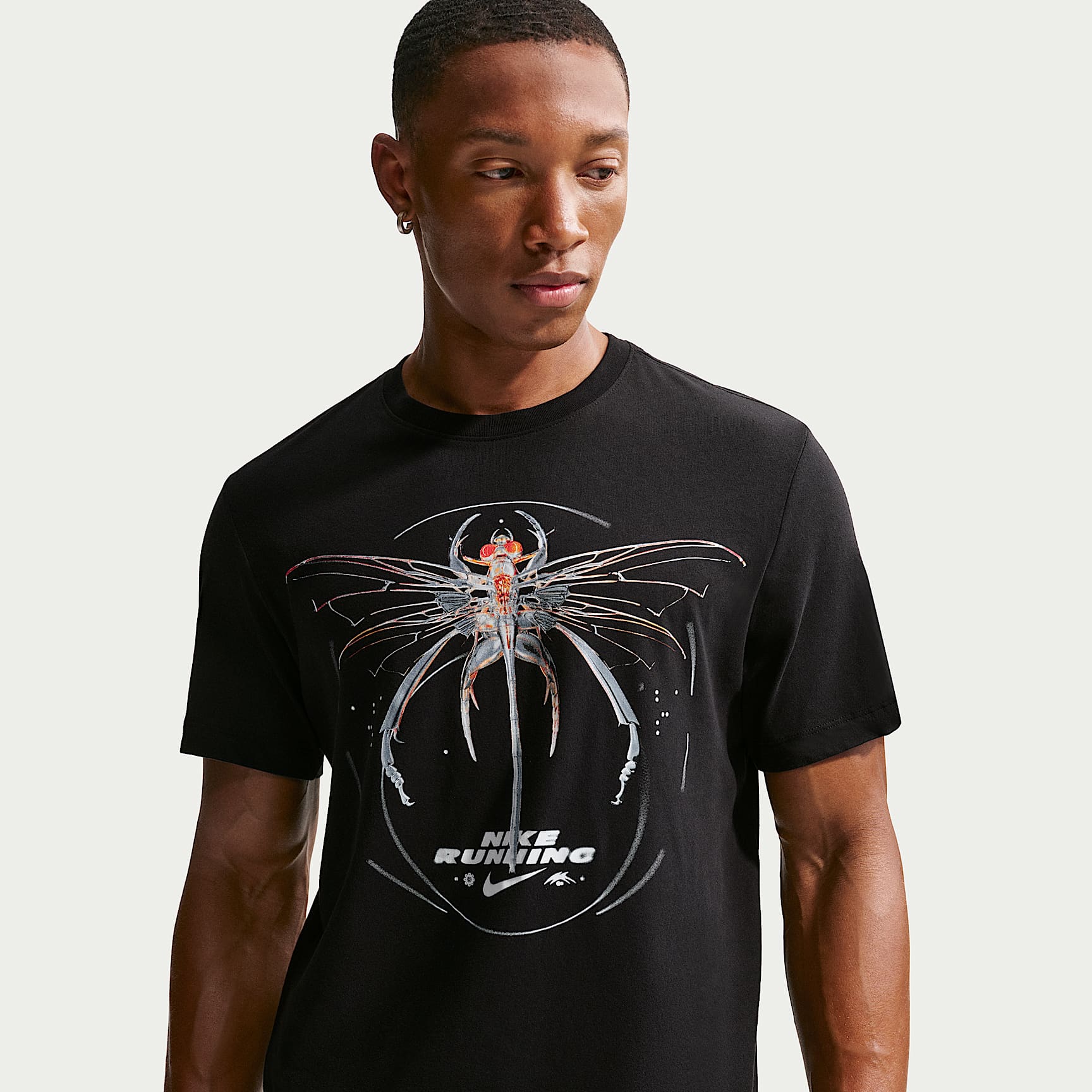 Nike Men's Dri-FIT Running T-Shirt. Nike LU